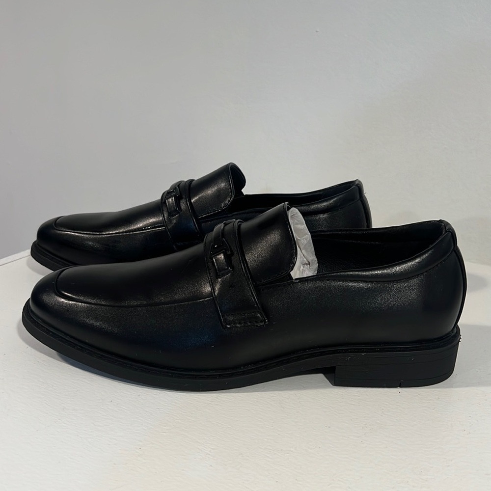 Max+Jake black school/work men shoes